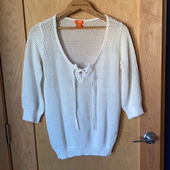 JOE FRESH Crocheted Sweater - Picture 3 of 7